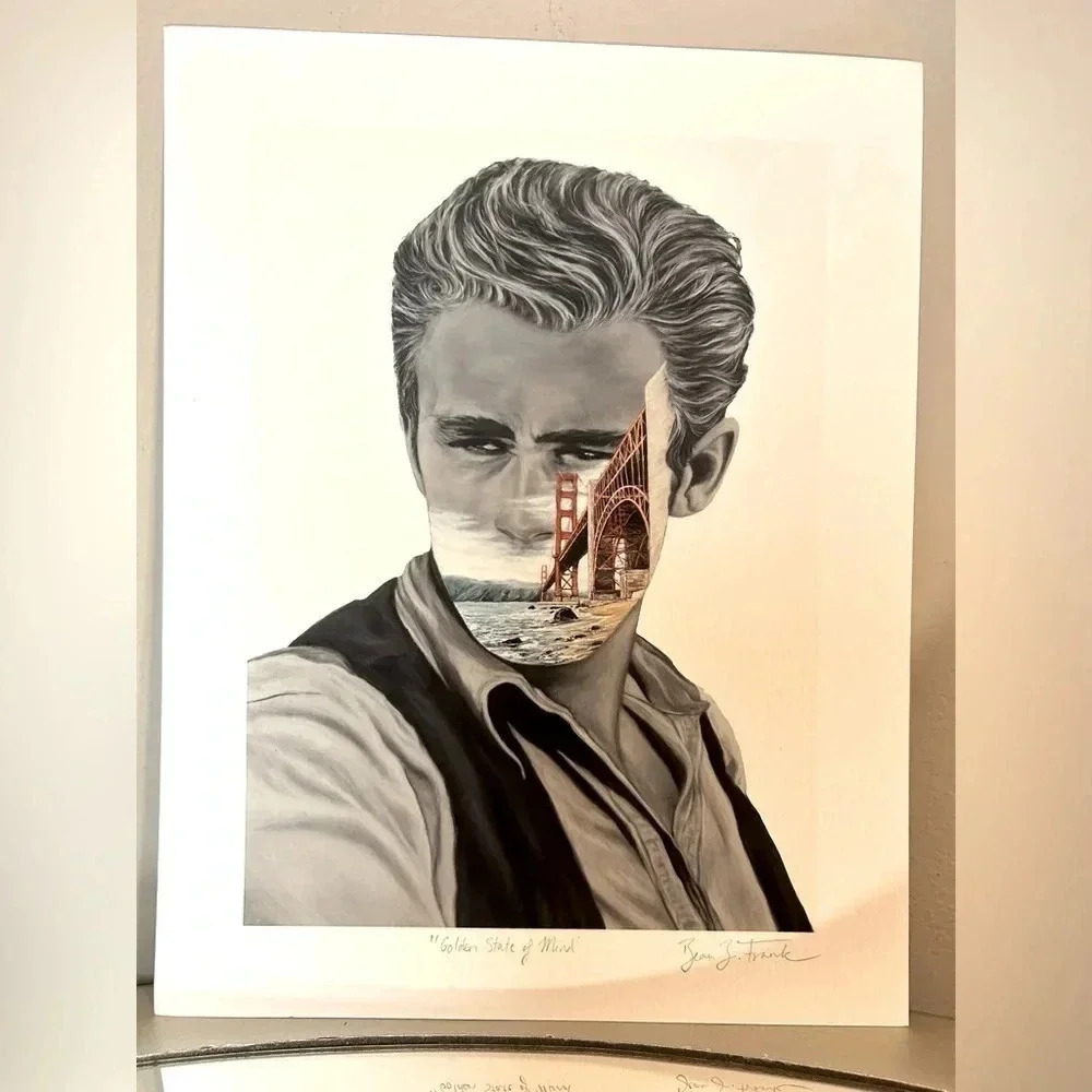 8x10 Signed Beau Frank Off The Grid Collection “golden state of mind” Print